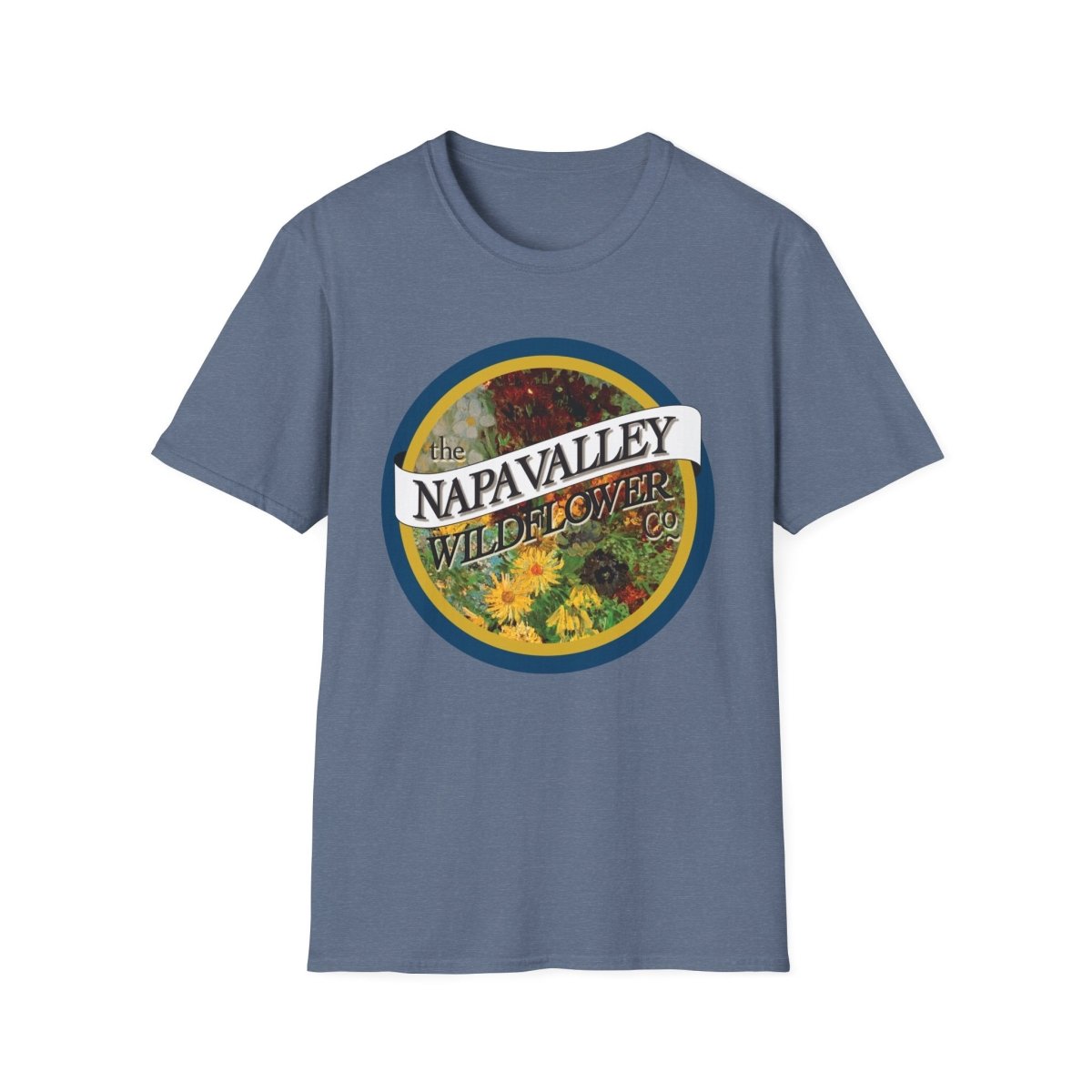 Napa Valley Wildflower T-Shirt | Unisex Soft Style Tee - Napa Valley Wildflower Co.