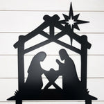 Nativity Metal Garden Yard Stake - Napa Valley Wildflower Co.