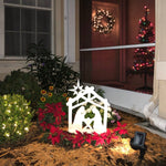 Nativity Metal Garden Yard Stake - Napa Valley Wildflower Co.