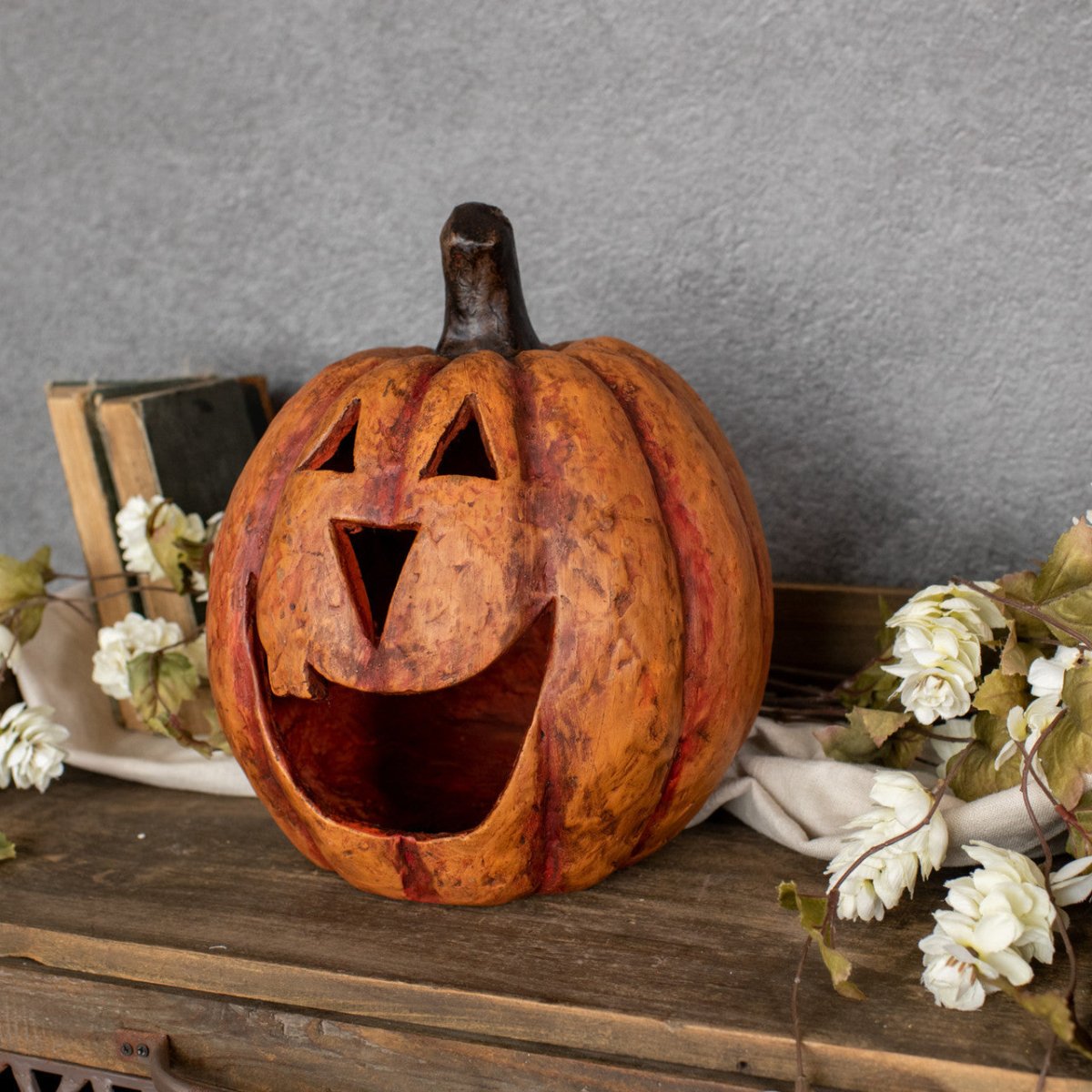 Orange Big Mouth Pumpkins - Napa Valley Wildflower Co.