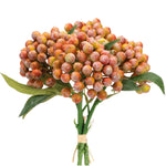 Orange Red Berry Bouquet Bundle - Napa Valley Wildflower Co.
