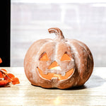 Orange Terracotta Jack - O - Lantern Pumpkins | 2 Sizes - Napa Valley Wildflower Co.