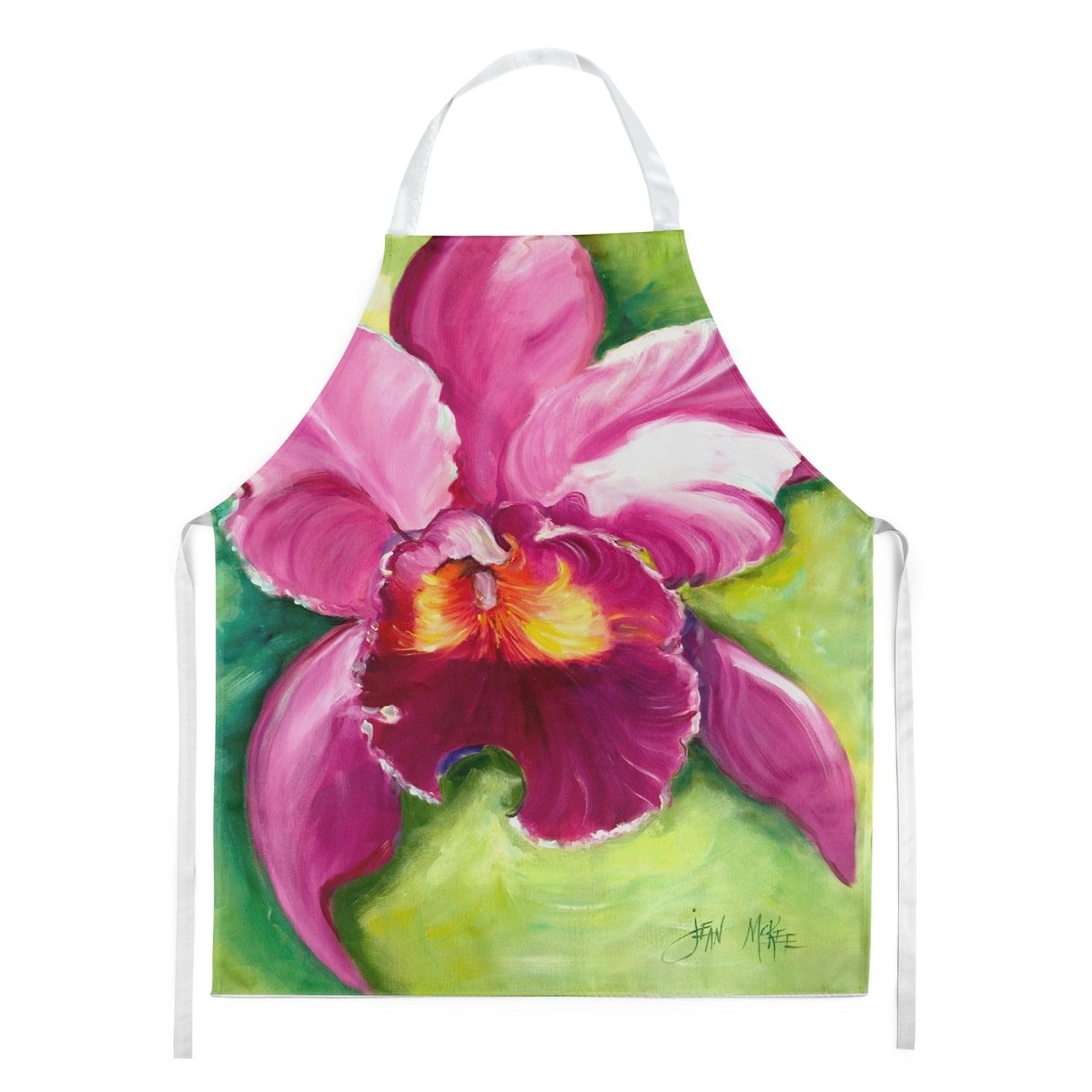 Orchid Watercolor Apron - Napa Valley Wildflower Co.