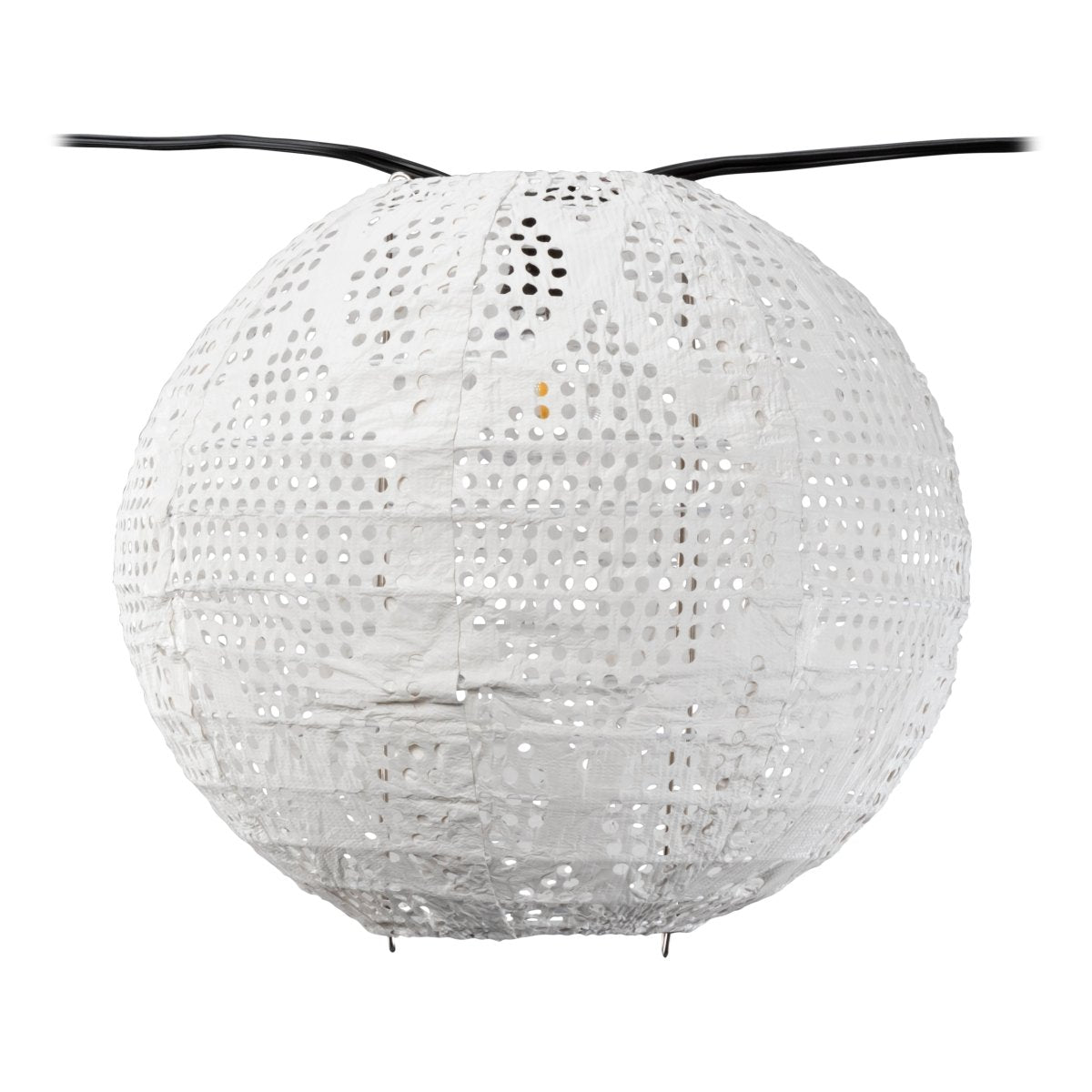 Outdoor String Light Globe Shades – 8" Tyvek® Covers (Set of 5) - Napa Valley Wildflower Co.