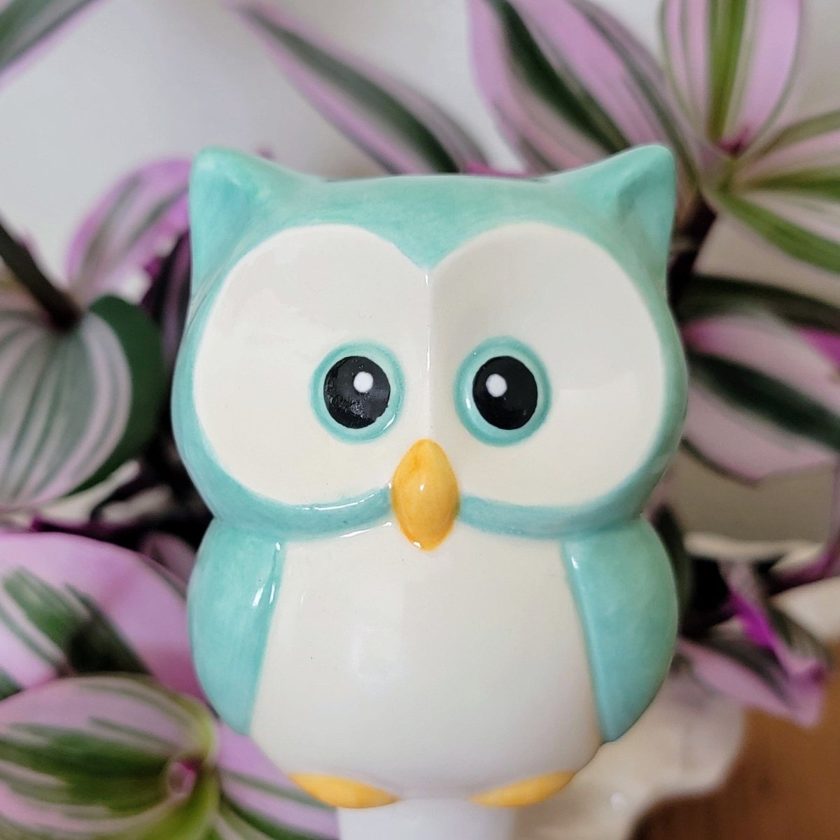 Owl Ceramic Watering Spike - Napa Valley Wildflower Co.