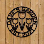 Personalized Custom Garden Metal Sign: A Unique Gift for the Gardener - Napa Valley Wildflower Co.