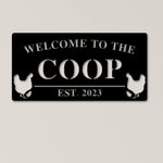 Personalized Custom Hen House Metal Sign - Napa Valley Wildflower Co.