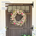 Pink Blossom Wreath | 26 - inches - Napa Valley Wildflower Co.