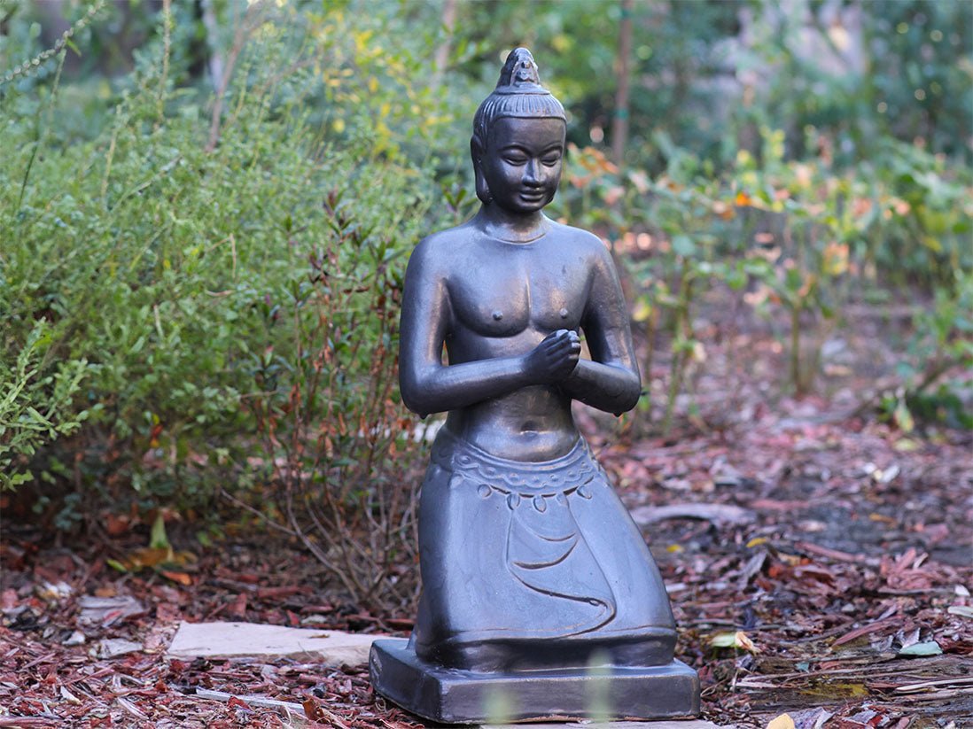 Praying Tribes Woman Garden Statue - Napa Valley Wildflower Co.