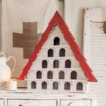 Red Roof Multi Tiered Functional Birdhouse - Napa Valley Wildflower Co.