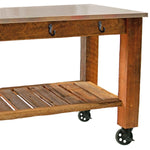 Redwood Potting Table Rolling Cart - Napa Valley Wildflower Co.