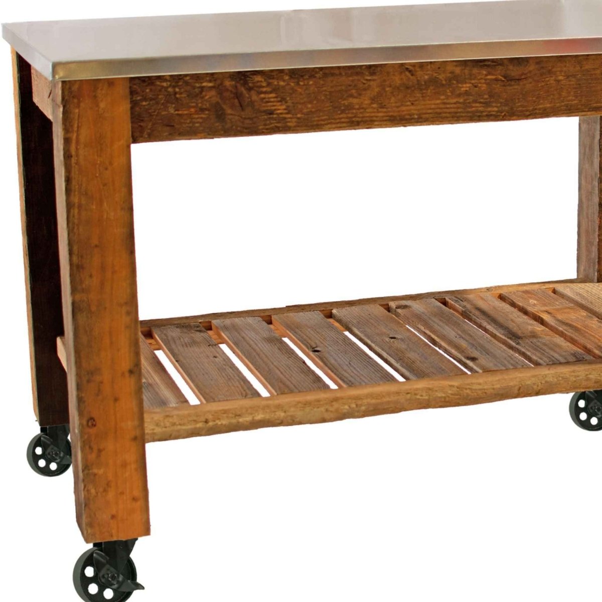 Redwood Potting Table Rolling Cart - Napa Valley Wildflower Co.