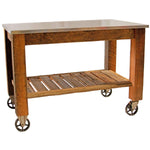 Redwood Potting Table Rolling Cart - Napa Valley Wildflower Co.