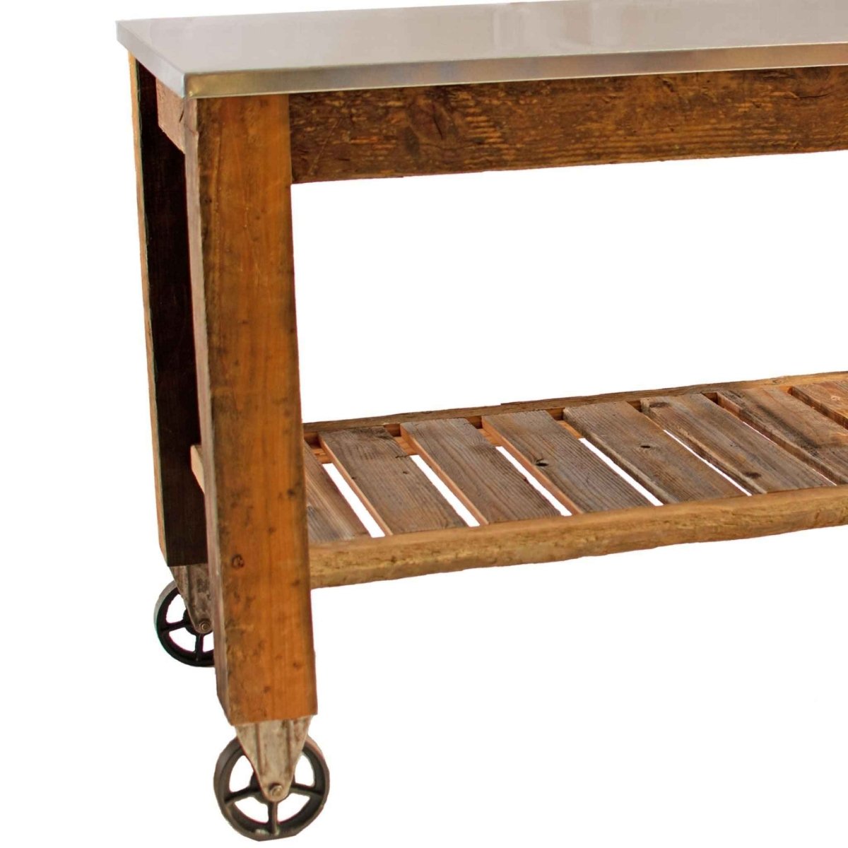 Redwood Potting Table Rolling Cart - Napa Valley Wildflower Co.