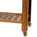 Redwood Potting Table Rolling Cart - Napa Valley Wildflower Co.