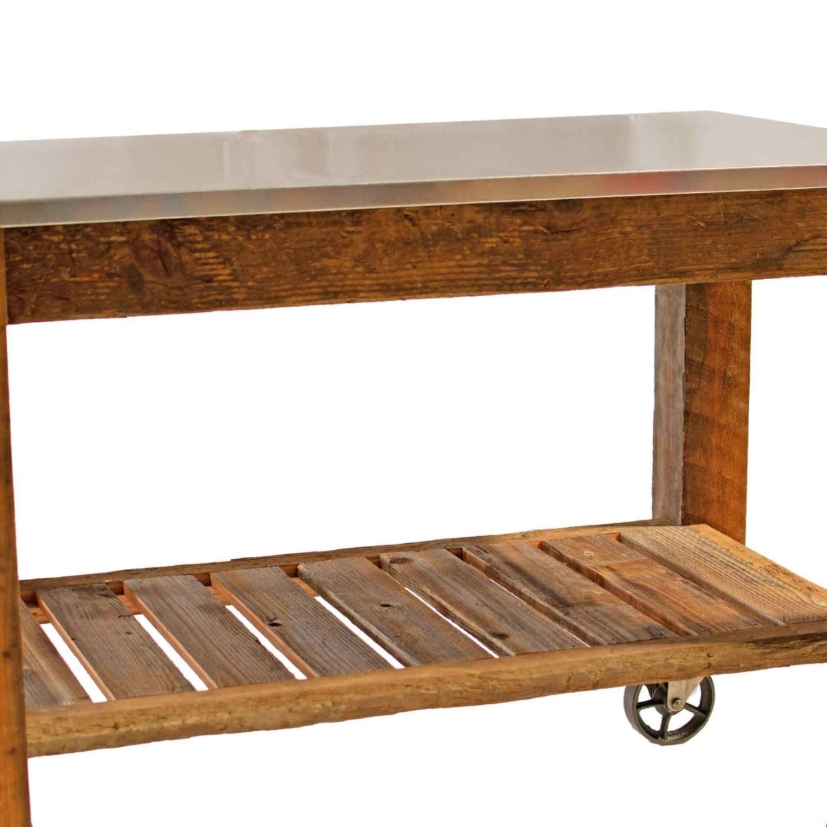 Redwood Potting Table Rolling Cart - Napa Valley Wildflower Co.
