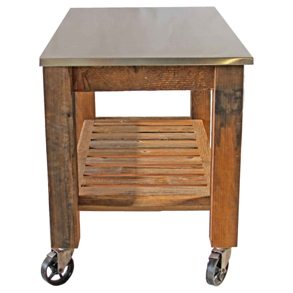 Redwood Potting Table Rolling Cart - Napa Valley Wildflower Co.