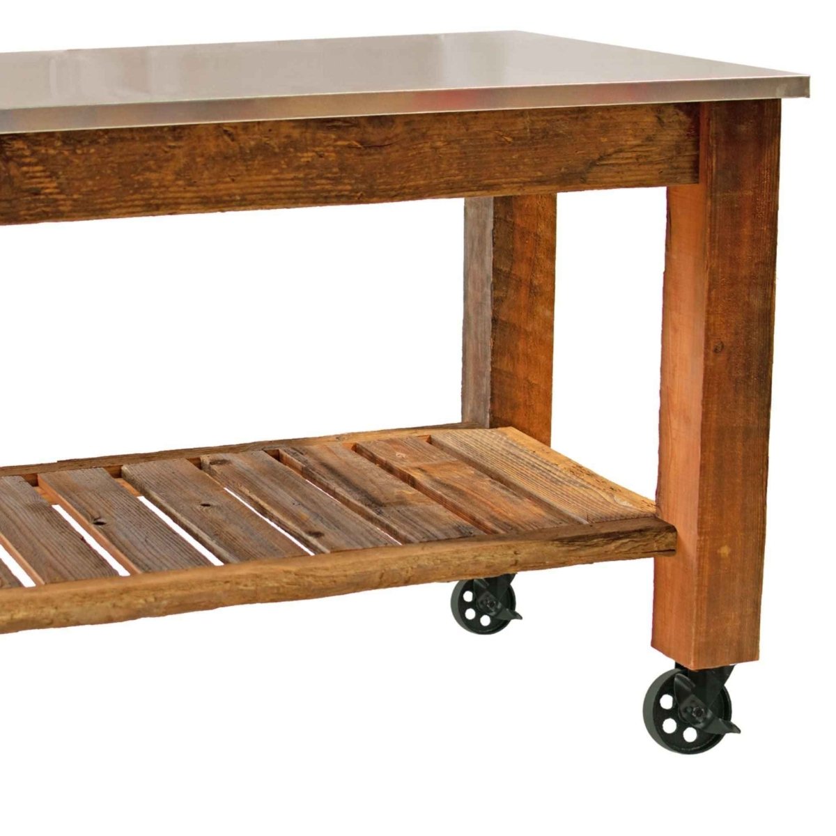 Redwood Potting Table Rolling Cart - Napa Valley Wildflower Co.