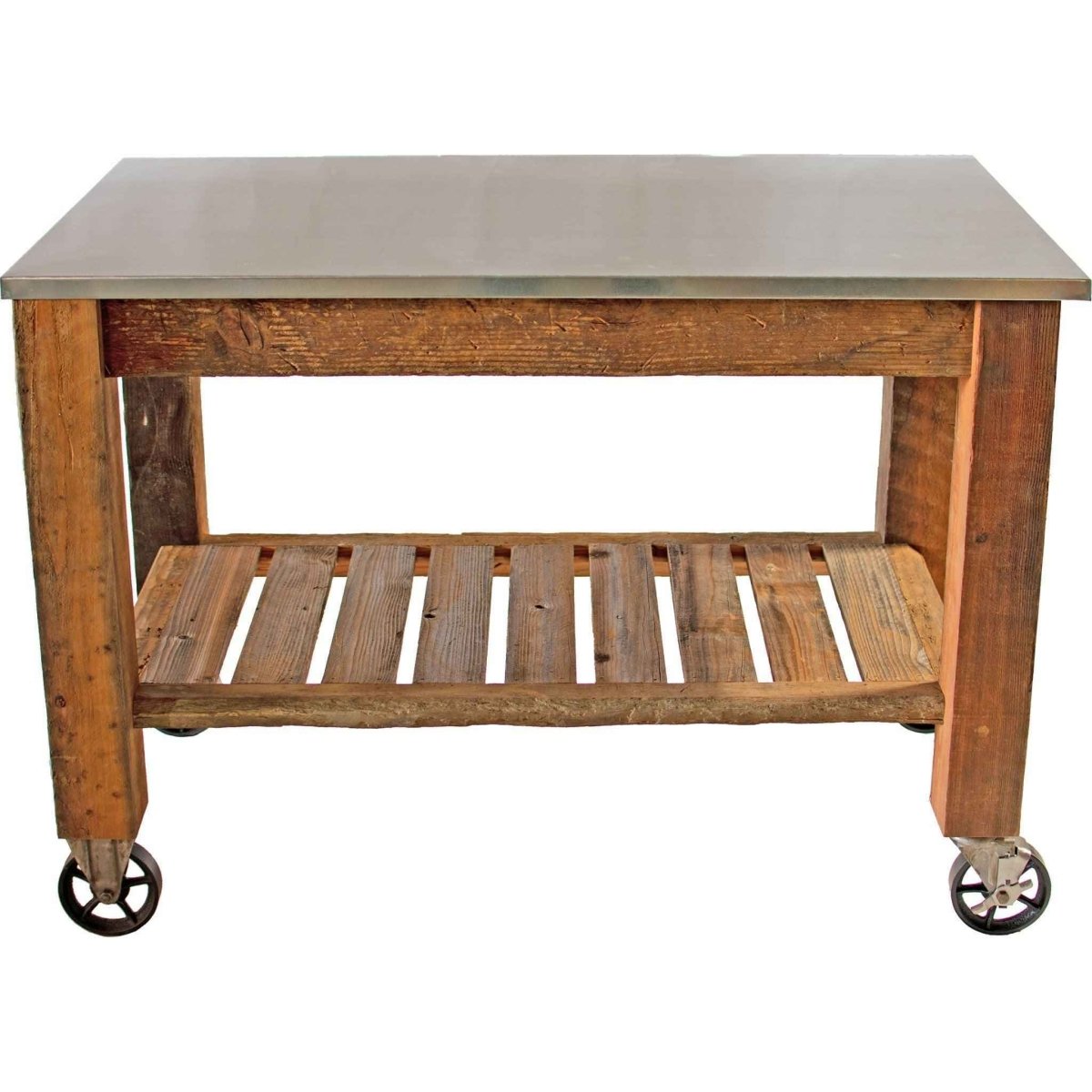 Redwood Potting Table Rolling Cart - Napa Valley Wildflower Co.