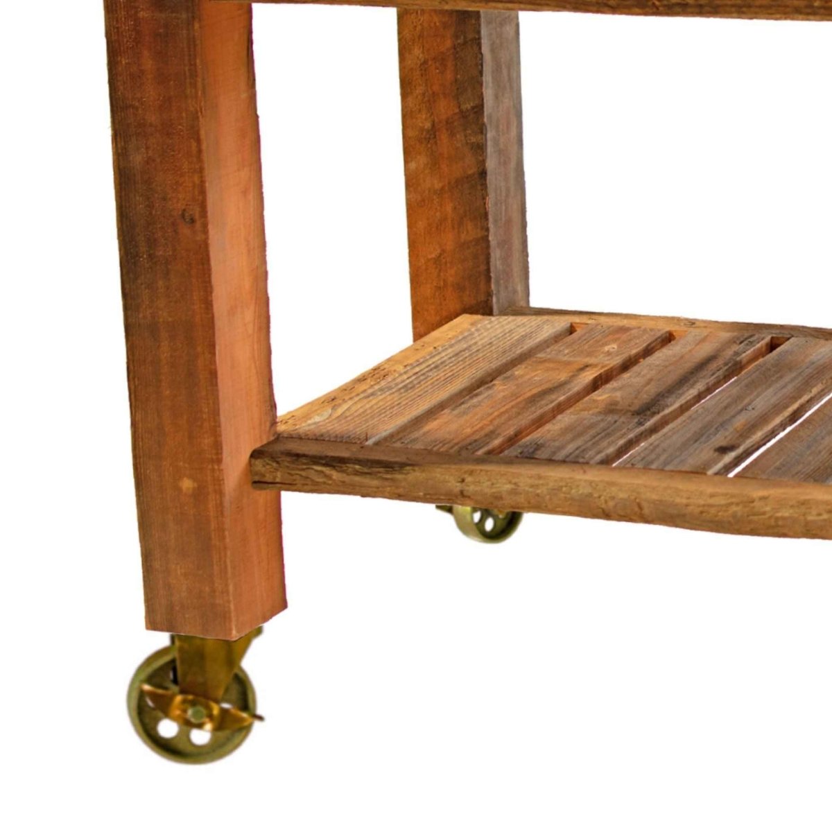 Redwood Potting Table Rolling Cart - Napa Valley Wildflower Co.