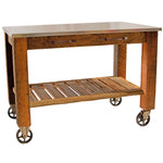 Redwood Potting Table Rolling Cart - Napa Valley Wildflower Co.