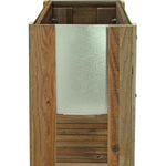 Redwood Raised Bed Planter Box on Casters - Napa Valley Wildflower Co.