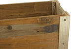 Redwood Raised Bed Planter Box on Casters - Napa Valley Wildflower Co.