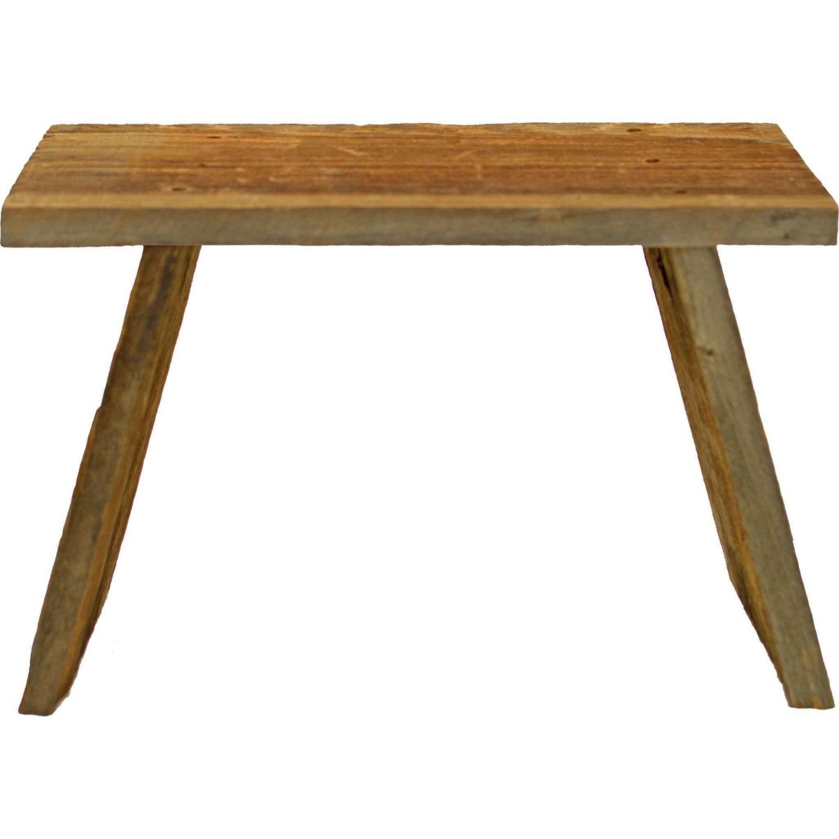 Rustic Redwood Build - Up End Table - Napa Valley Wildflower Co.