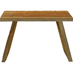 Rustic Redwood Build - Up End Table - Napa Valley Wildflower Co.