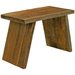 Rustic Redwood Build - Up End Table - Napa Valley Wildflower Co.
