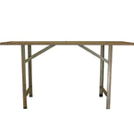 Rustic Redwood Outdoor Work Bench – Handmade Patio & Garden Table (USA Made) - Napa Valley Wildflower Co.