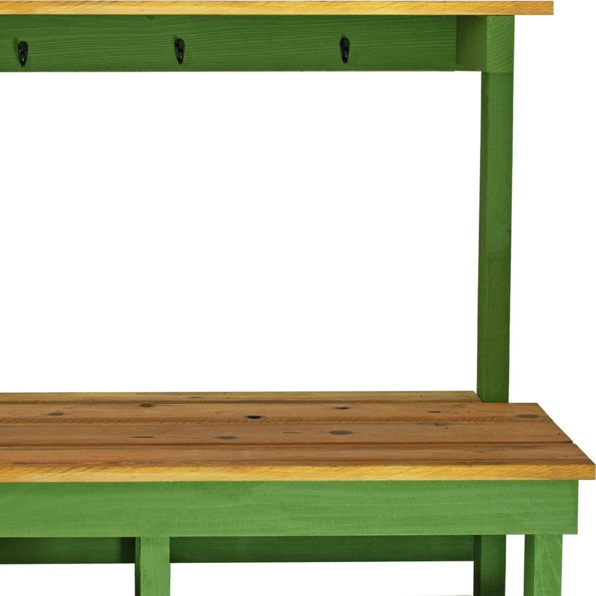Rustic Redwood Potting Bench with Storage & Top Shelf – Handmade Outdoor Gardening Workstation (USA Made) - Napa Valley Wildflower Co.