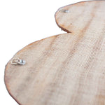 Rustic Wooden American Flag Heart – Handmade Patriotic Wall Decor (24") - Napa Valley Wildflower Co.