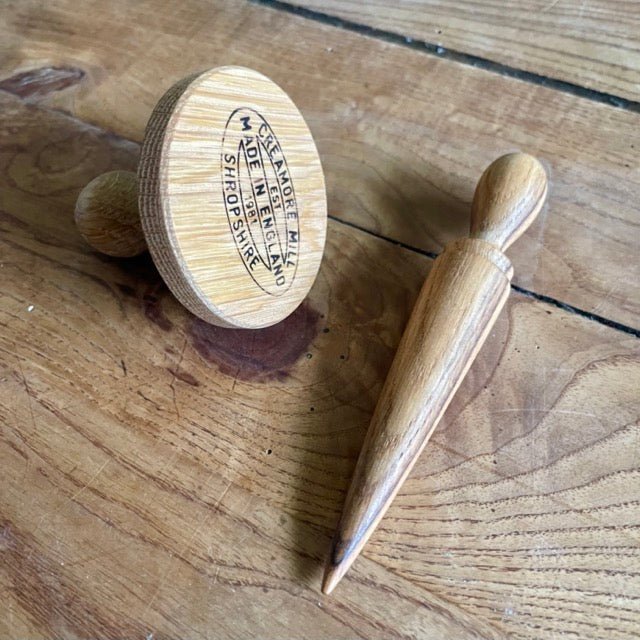 Small Dibbler & Round Pot Tamper Set - Napa Valley Wildflower Co.