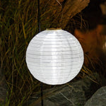 Soji Festival 12" Round Solar Lantern - Napa Valley Wildflower Co.