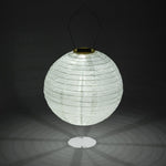 Soji™ Original 12" Round Solar Lantern – Classic White - Napa Valley Wildflower Co.