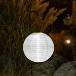 Soji™ Original 12" Round Solar Lantern – Classic White - Napa Valley Wildflower Co.