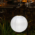 Soji™ Original 12" Round Solar Lantern – Classic White - Napa Valley Wildflower Co.