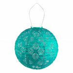 Soji Stella - Brights Geo Palm - 12" Solar Lantern - Napa Valley Wildflower Co.