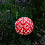 Soji Stella - Brights Geo Palm - 12" Solar Lantern - Napa Valley Wildflower Co.
