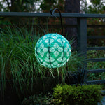 Soji Stella - Brights Geo Palm - 12" Solar Lantern - Napa Valley Wildflower Co.