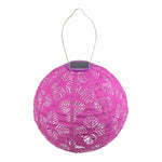Soji Stella - Brights Geo Palm - 12" Solar Lantern - Napa Valley Wildflower Co.