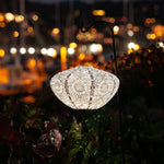 Soji Stella - Crown Chantilly Lace - 13" Solar Lantern - Napa Valley Wildflower Co.