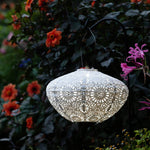 Soji Stella - Crown Chantilly Lace - 13" Solar Lantern - Napa Valley Wildflower Co.