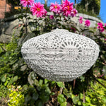 Soji Stella - Crown Chantilly Lace - 13" Solar Lantern - Napa Valley Wildflower Co.