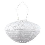 Soji Stella - Crown Chantilly Lace - 13" Solar Lantern - Napa Valley Wildflower Co.