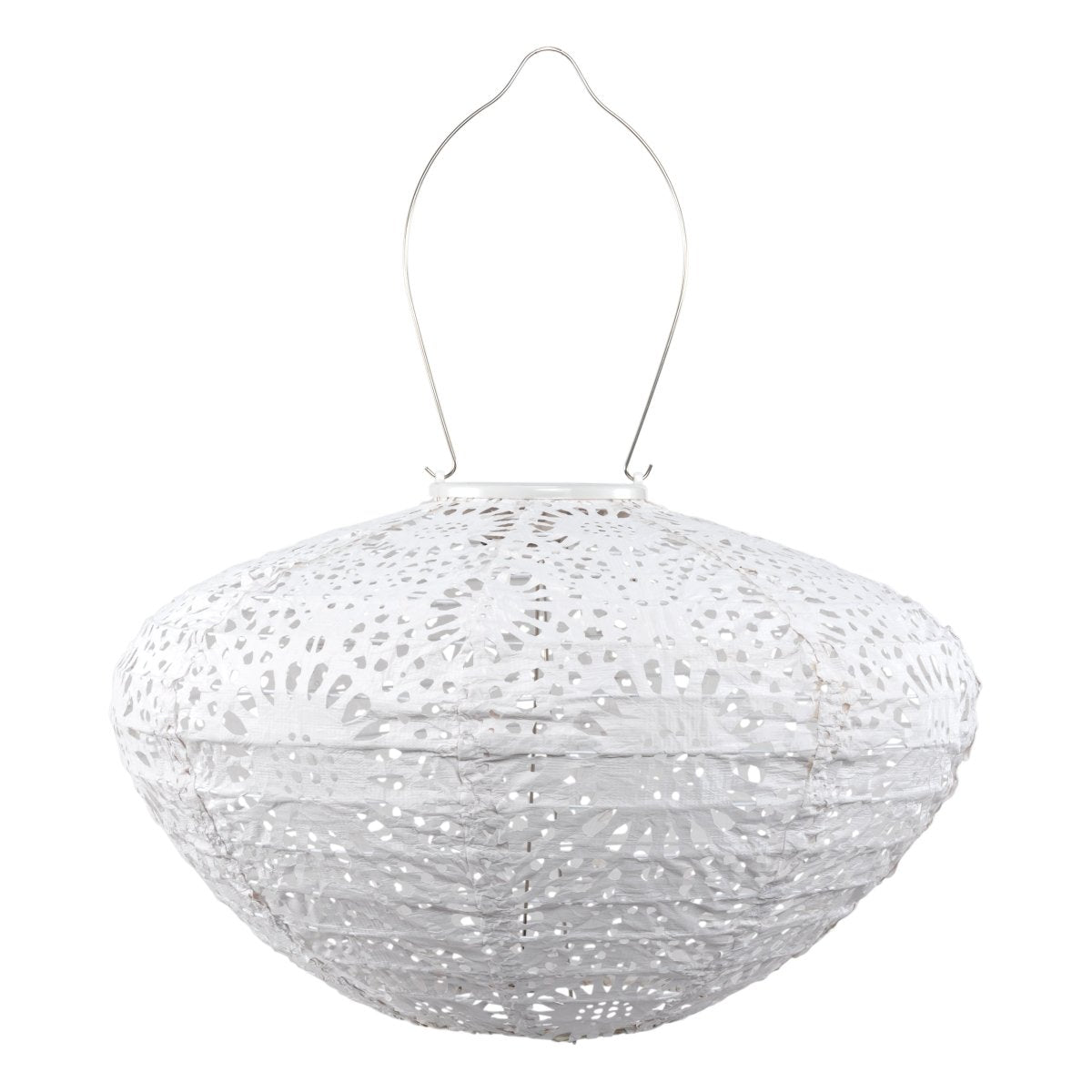 Soji Stella - Crown Chantilly Lace - 13" Solar Lantern - Napa Valley Wildflower Co.