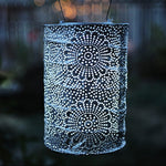 Soji™ Stella Cylinder 7.5" Solar Lantern - Napa Valley Wildflower Co.