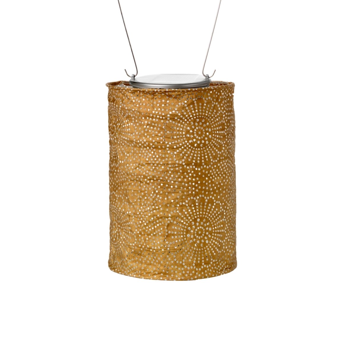 Soji™ Stella Cylinder 7.5" Solar Lantern - Napa Valley Wildflower Co.