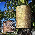 Soji™ Stella Cylinder 7.5" Solar Lantern - Napa Valley Wildflower Co.